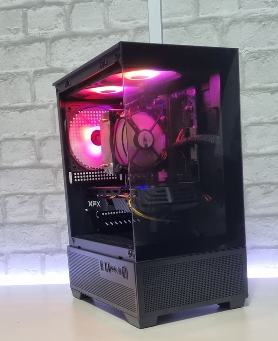 Unitate PC Gaming: i3 9100f/16GB RAM/RX580 4GB/SSD 256/500GB HDD/aRGB