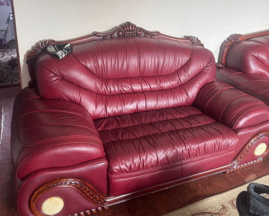 Продам бу диван и кресла