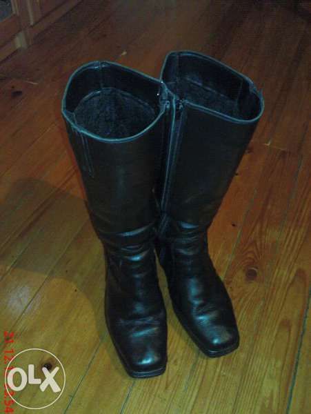 Ботуши дамски от естествена кожа