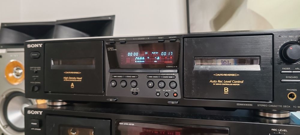 Casetofoane deck Sony TC-K390 și TC-WE 475
