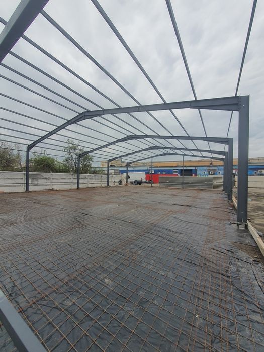 Vand hala metalică de 16x45x5 ipe 220.