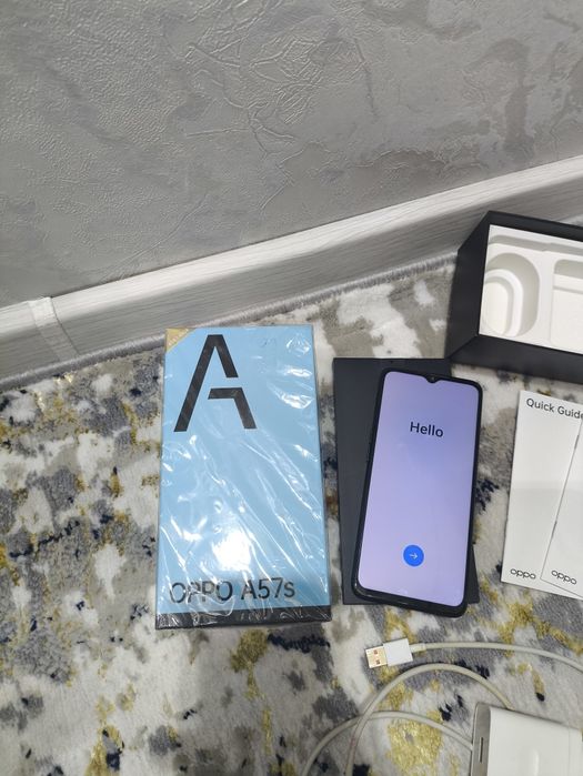 Продам OPPO A57s (4/64 ГБ) — Идеальное состояние, Полный комплект!