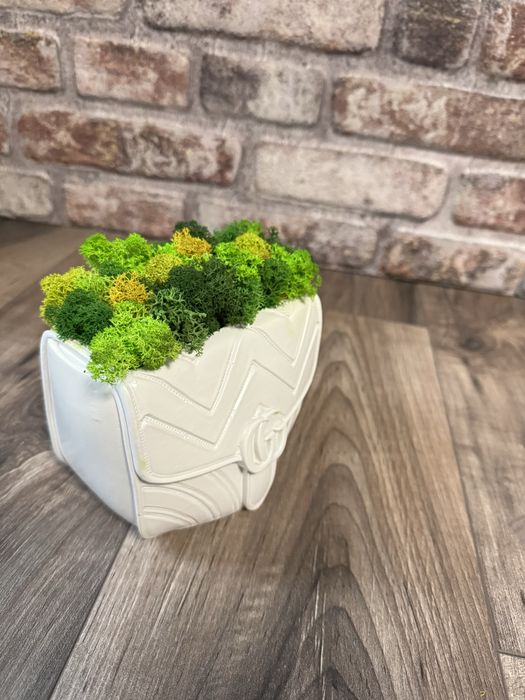 Кашпа със скандинавски мъх