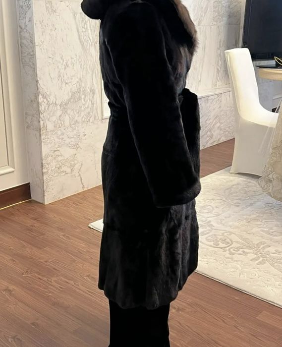 Норковая шуба BLACK GLAM