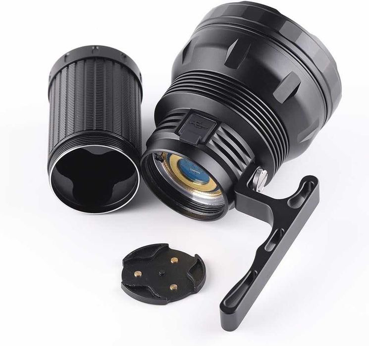 Convoy 3X21D cu led  SBT90.2, 7000LM - 1800m/ 3 acumulatori