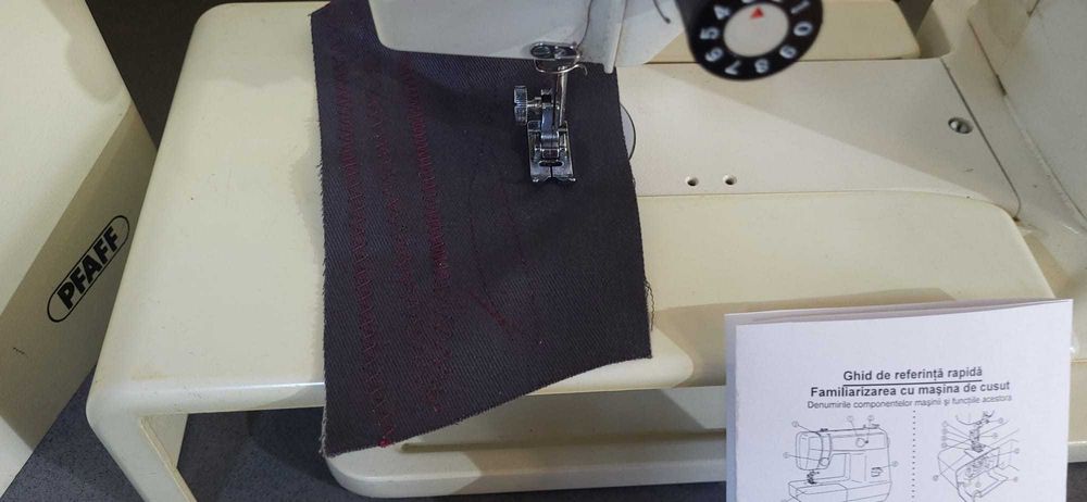 Masina de cusut electrica PFAFF 207 piese metalice