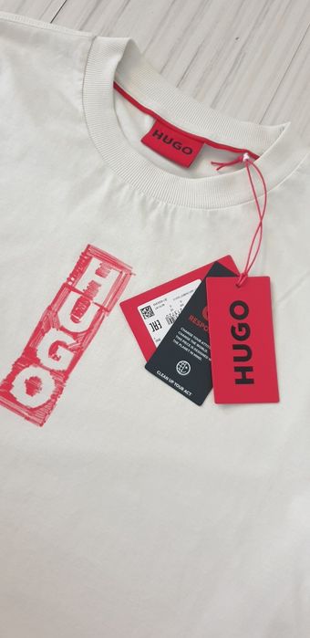 Hugo Boss HUGO Dalbula Cotton Mens / L НОВО! ОРИГИНАЛНА Мъжка Тениска!