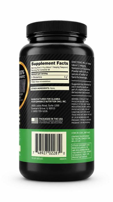 ON Glutamine 300 g sotiladi (AKSIYADA)