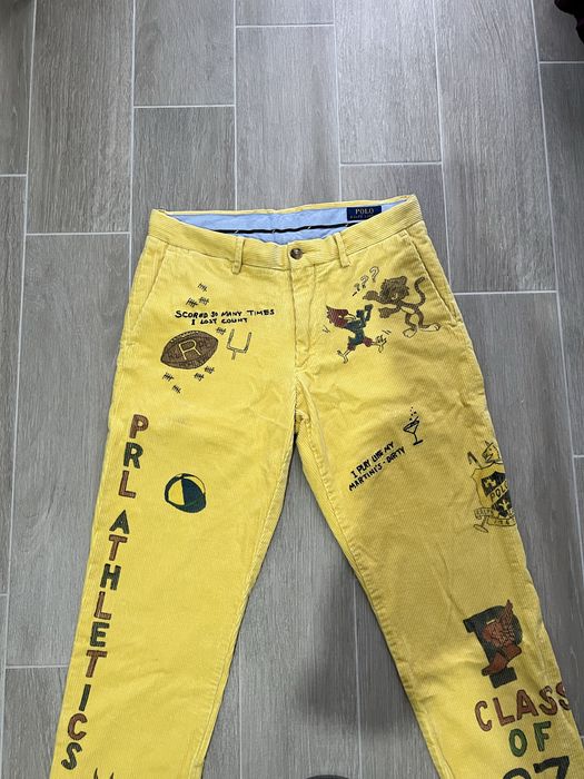 Pantaloni Polo Ralph Lauren 30 corduroy.dsquared,hugo boss,evisu,vans