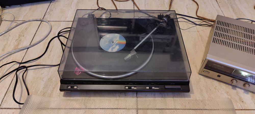 Pickup Technics SL-DD33 sau Technics SL-QD33 Direct Drive, test video!