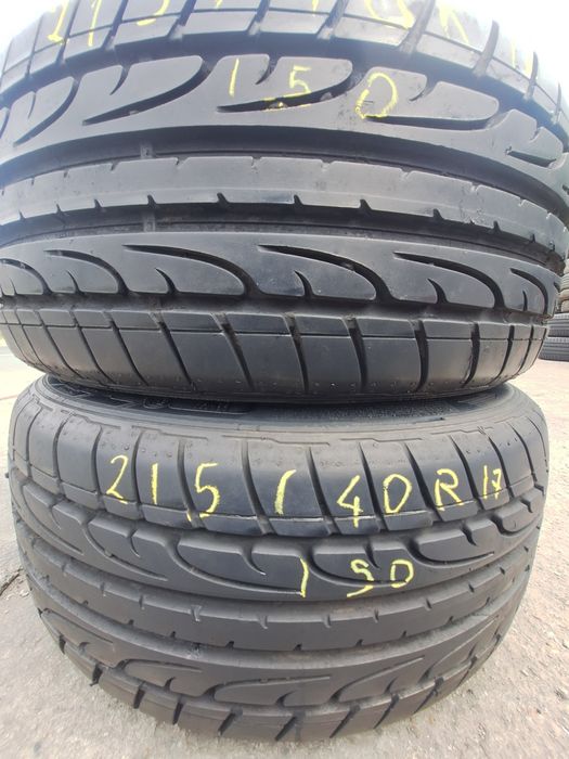 2 anvelope vara 215/40r17 Dunlop Montaj Gratuit
