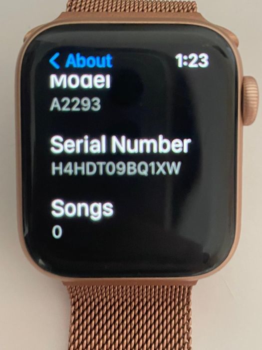 Apple watsh часы 9.5.2 модель A2293