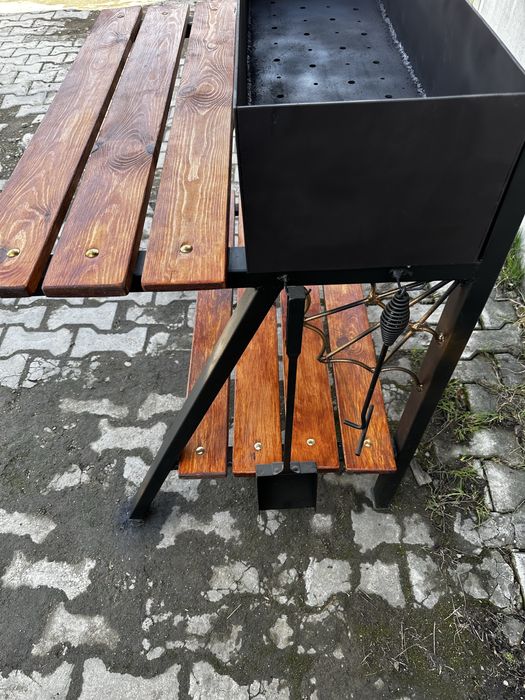 Продам новый мангал стационарный.