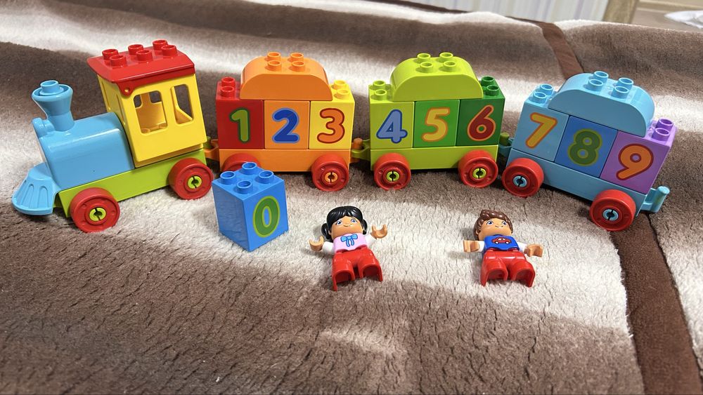 Лего паравозик lego duplo