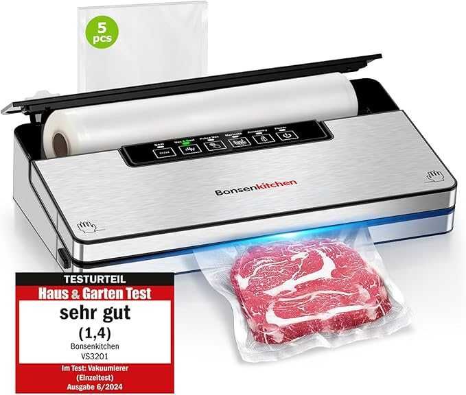 Вакуумираща машина Bonsenkitchen 135W