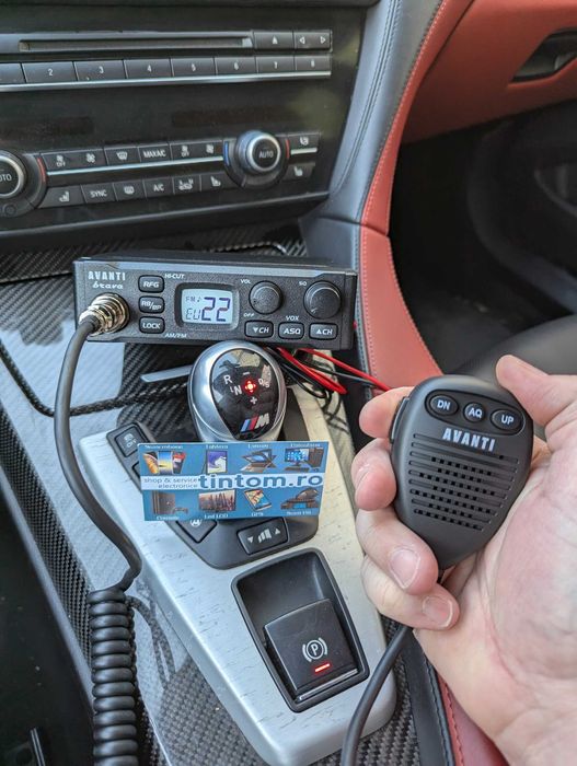 Statie Radio CB AVANTI Brava 15 Autosquelch 12V 24V * Editie 2026 *