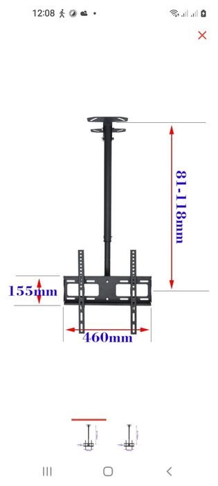 Продаю кронштейны для телевизора  . Есть установка