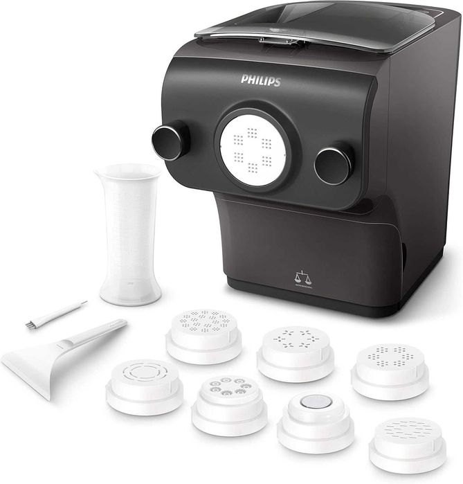 Уред за Паста Philips Noodle Maker HR2382/15 Машина за Нудъли, Тестени