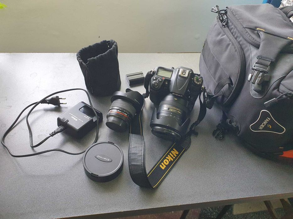 aparat foto DSLR Nikon d7000 + obiective