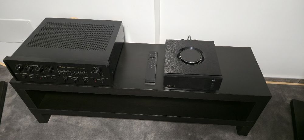 Naim Uniti Atom + Accuphase E-206 + Boxe Compass D-777 + Cabluri Van d