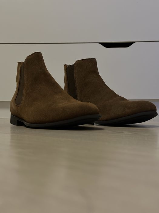 Ботинки замша кожа Chukka