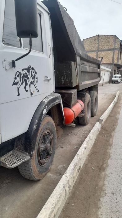 Камаз самасвал газ