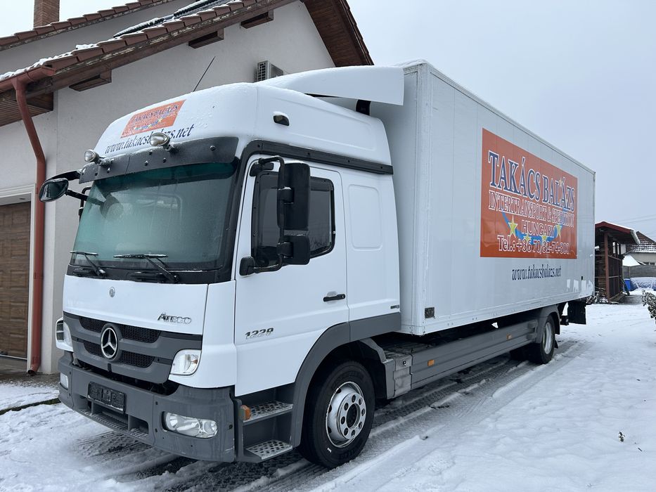 Mercedes Atego 1229L Eruro 5! Duba 7,4m Lift,Klima, Perne, Recent Adus
