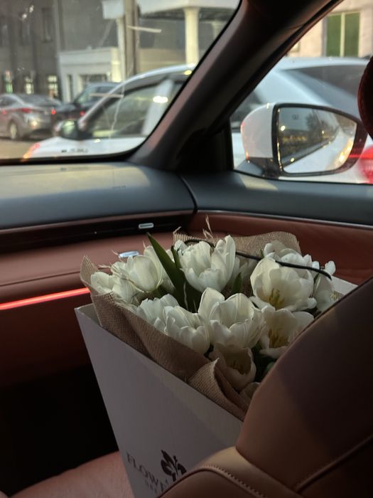 Букет тюльпанов - 25 штук