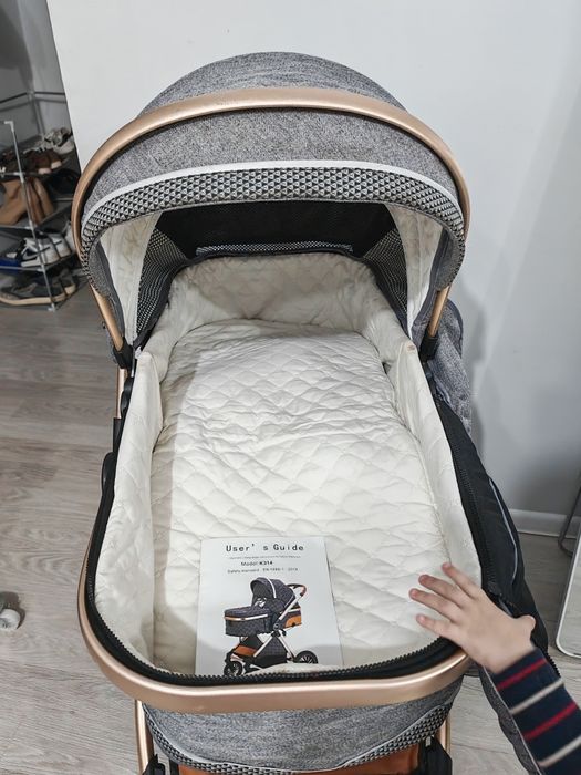 Коляска с автокреслом