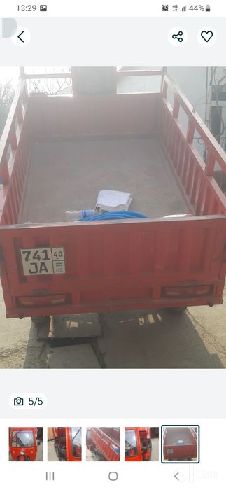 Мотоцикл самосвальни вариант