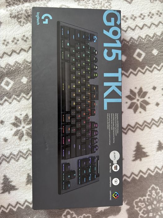 Tastatura Gaming Logitech G915 TKL cablu usb sau bluetooth