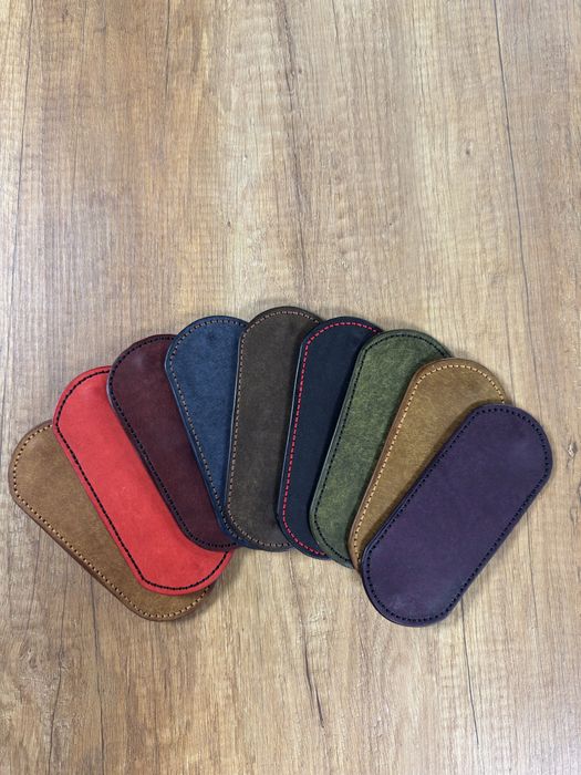 Ръчноизработен кожен монетник