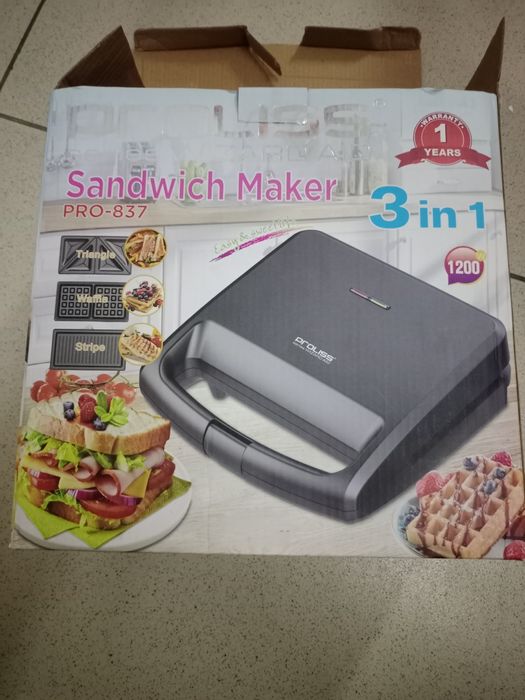 Вафельница 3в1 буу