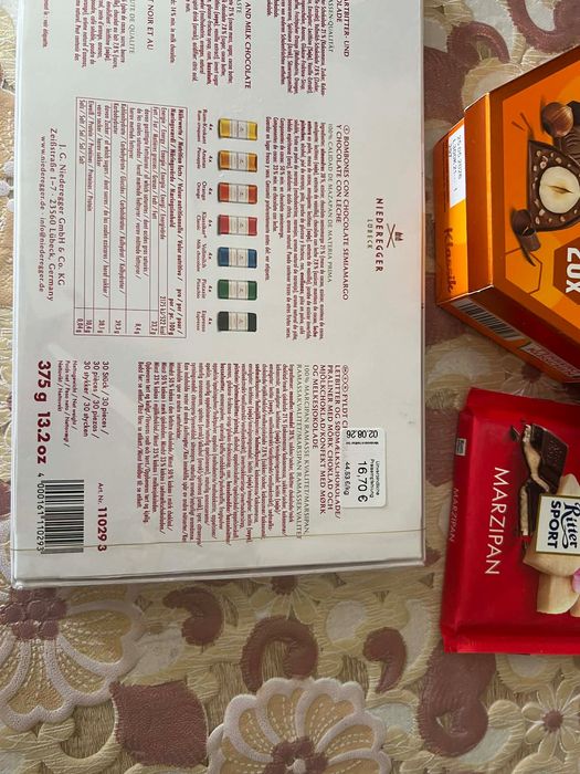 Bomboane Niederegger și Ferrero!