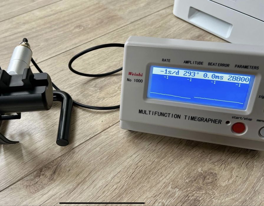 Златен ,часовник! Bell&Ross BR 01-97 RESERVE de MARCHE Rose Gold 18 k