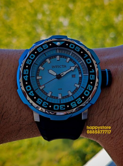 INVICTA Chrononaut Blue 52 mm, Инвикта нов ръчен часовник