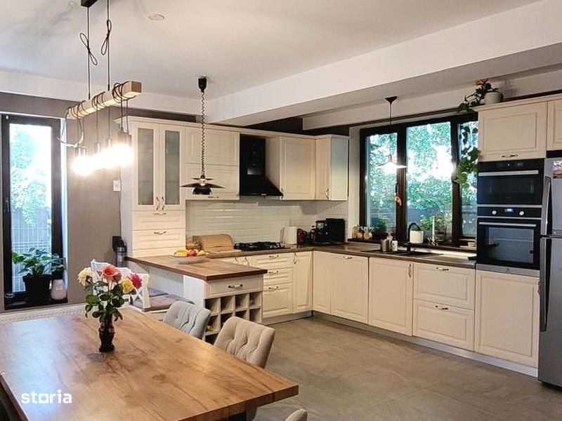 Vand casa Corbeanca, mobilata, 5 camere, garaj, teren 500mp