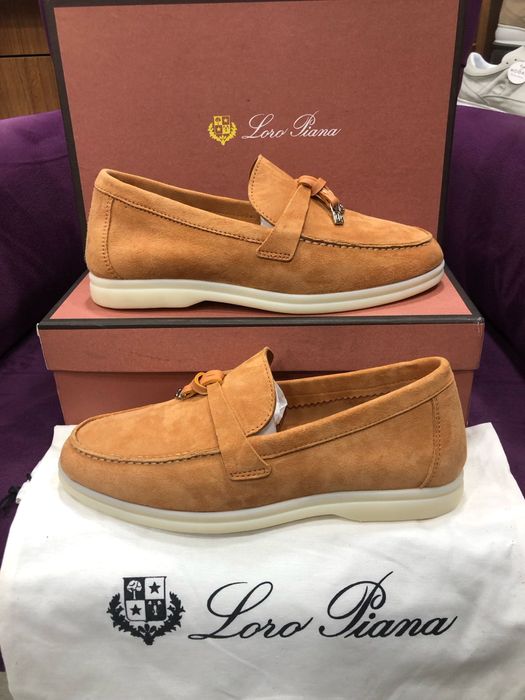 Mocasini piele Loro Piana