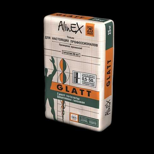 Alinex Glatt. Алинекс Глатт. Шпатлевка. 25 кг.