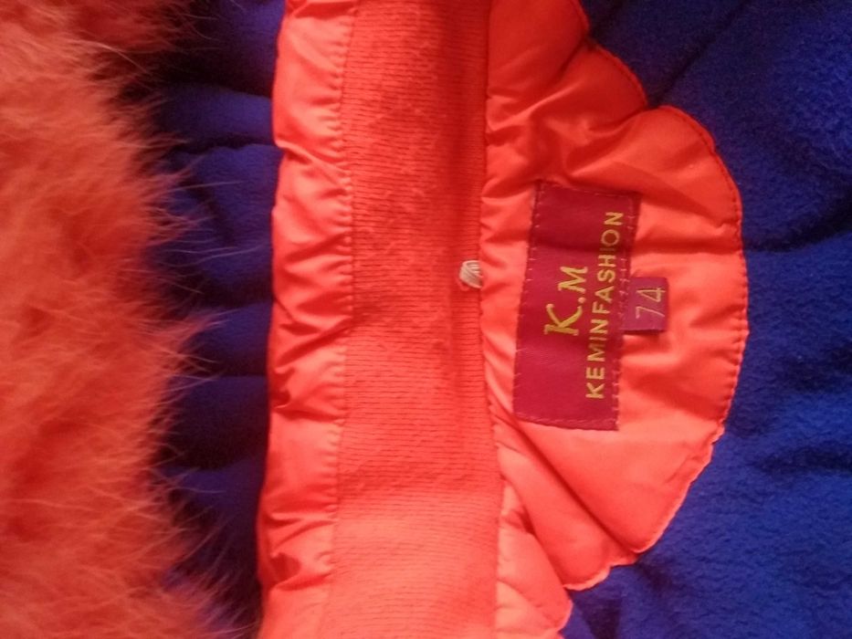 Зимний комбинезон на девочку