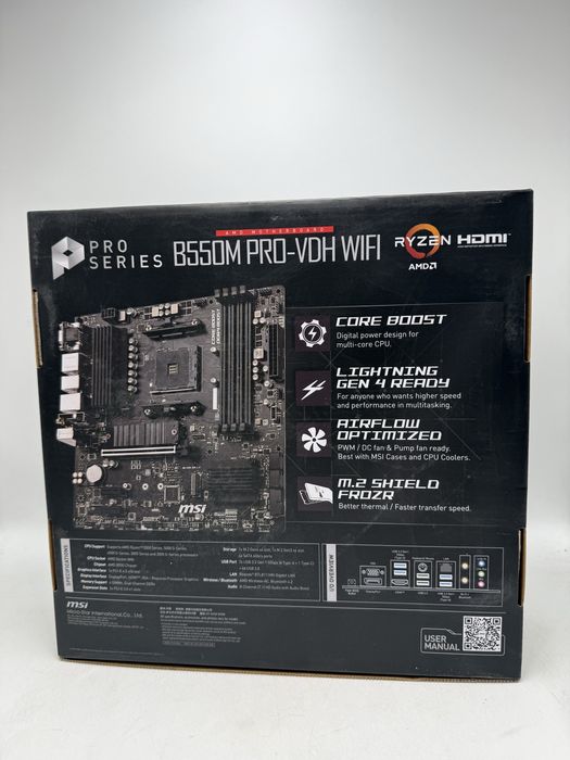 Placa de baza MSI B550M PRO-VDH Wifi Sigilata