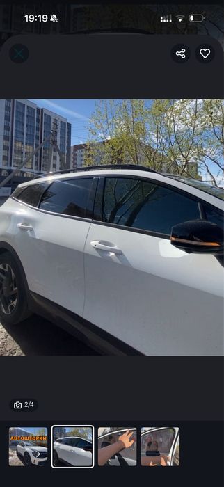 Шторки на kia sportage