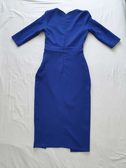 Rochie albastru cerneala, de seara,