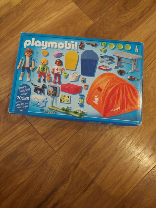 Pleymobil къмпинг с палатка