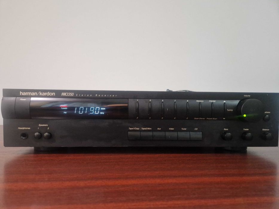 Harman Kardon HK3350 Receiver Stereo | Sunet cald Hi-Fi | Solid