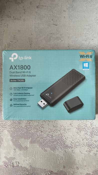 Adaptor Wireless TP-LINK Archer TX20U AX1800 WI-FI 6