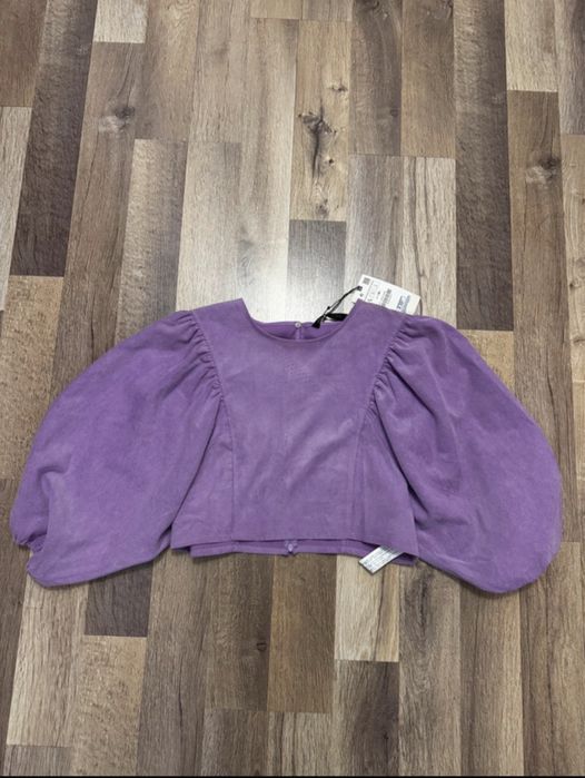 Bluza maneca bufanta Zara