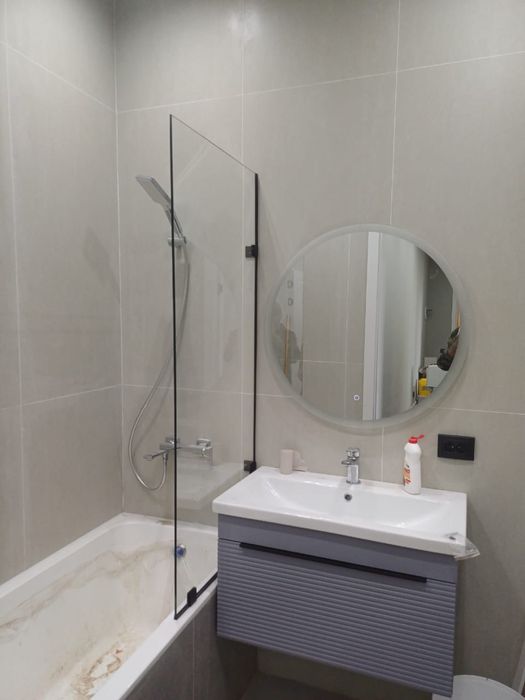 Стеклянные перегородки душевые кабины душ кабина шторки для ванна