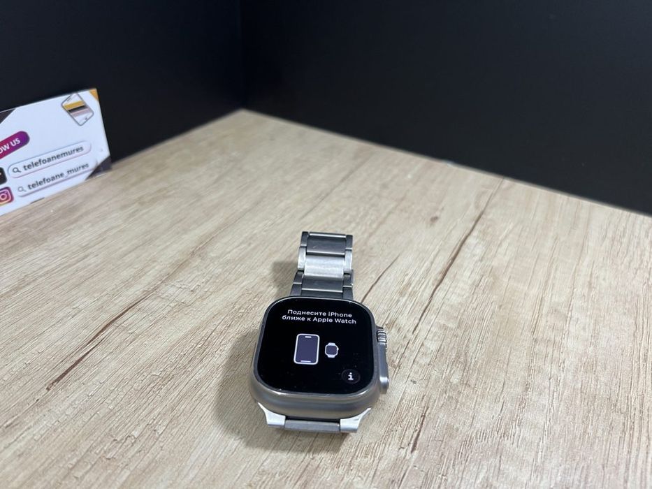 Apple Watch Ultra 49mm Stainless Steel Band Second-Hand Foarte Bun 2 a