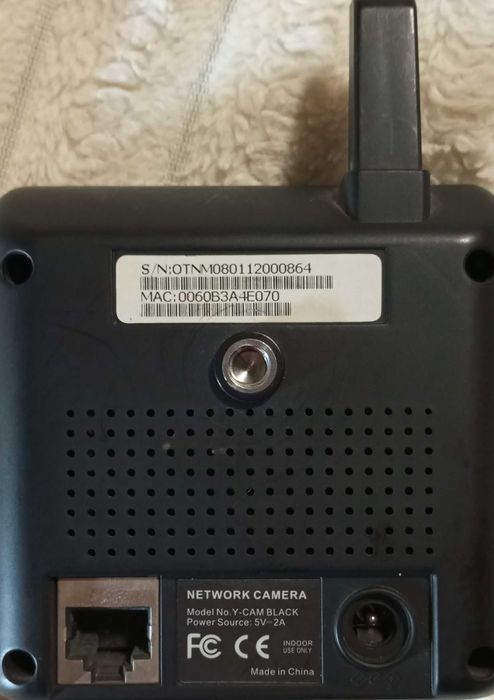 Wi-Fi. IP Y-cam камера с нощно виждане